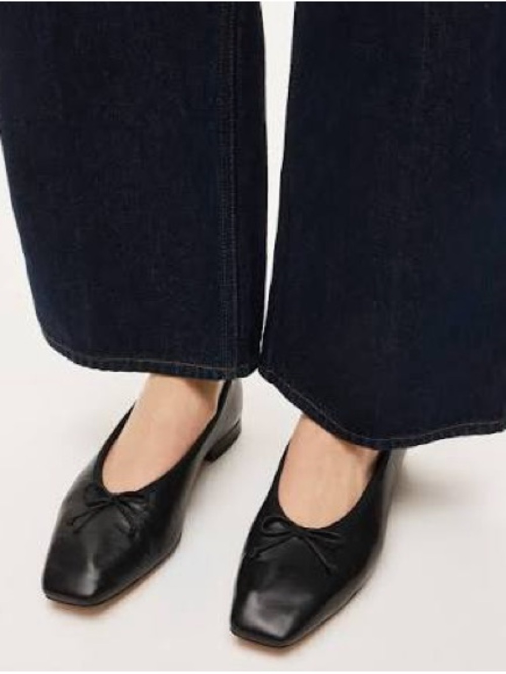 J Crew Sophie ballet Flats Square Toe